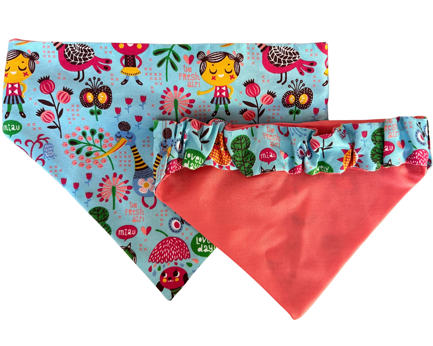 Scrunchie Summer Splash & Snack Bandana - Blue