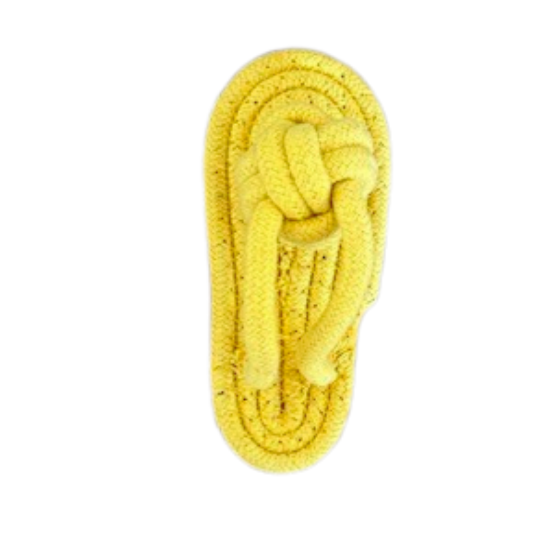 RopeFlip Tug Toy - Yellow