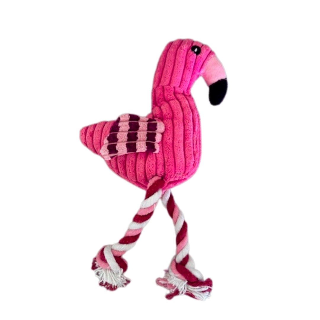Flossy Flamingo Tug Toy