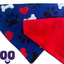 Puppy Love Bandana - Navy
