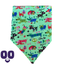 Summer Splash & Snack Bandana - Green