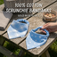 Scrunchie Bandana Set - Light Blue